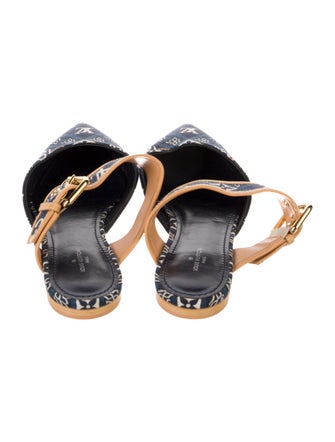 Louis Vuitton LV Monogram Canvas Slides