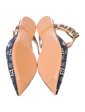 Louis Vuitton LV Monogram Canvas Slides