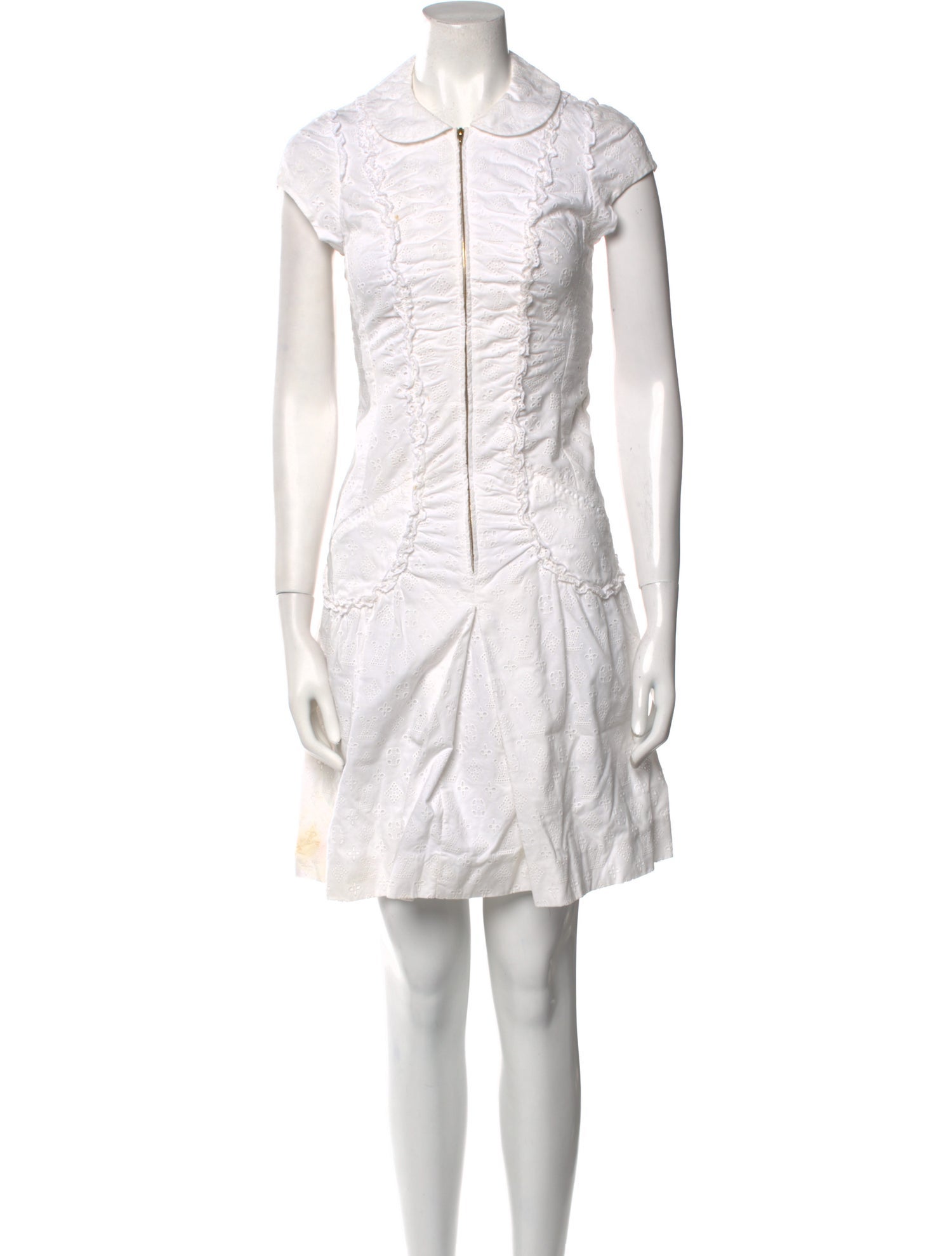 Louis Vuitton Vintage Knee-Length Dress