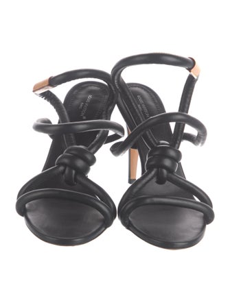 Louis Vuitton Leather Slides