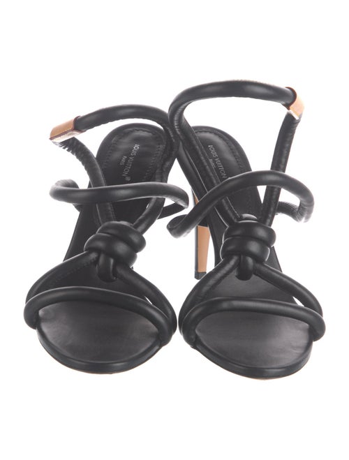 Louis Vuitton Leather Slides