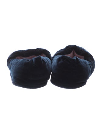 Louis Vuitton LV Monogram Velvet Moccasins