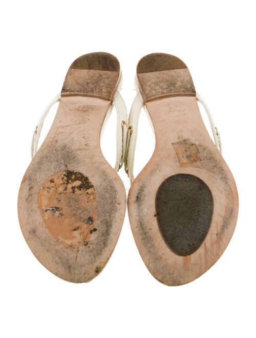 Louis Vuitton Monogram Pattern Leather Slides