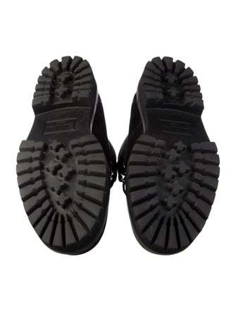 Louis Vuitton Staples Edition Rockstar LV Monogram Lace-Up Boots