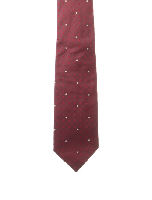 Louis Vuitton patterned silk tie