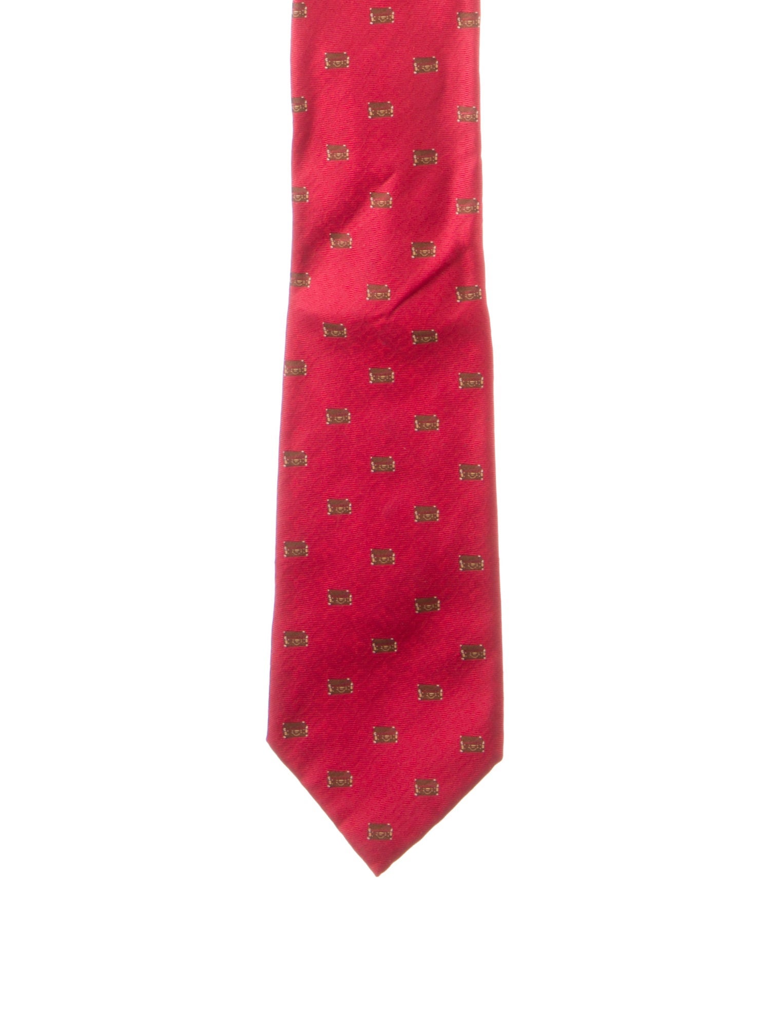 Louis Vuitton patterned silk tie