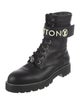 Louis Vuitton LV Monogram Leather Combat Boots