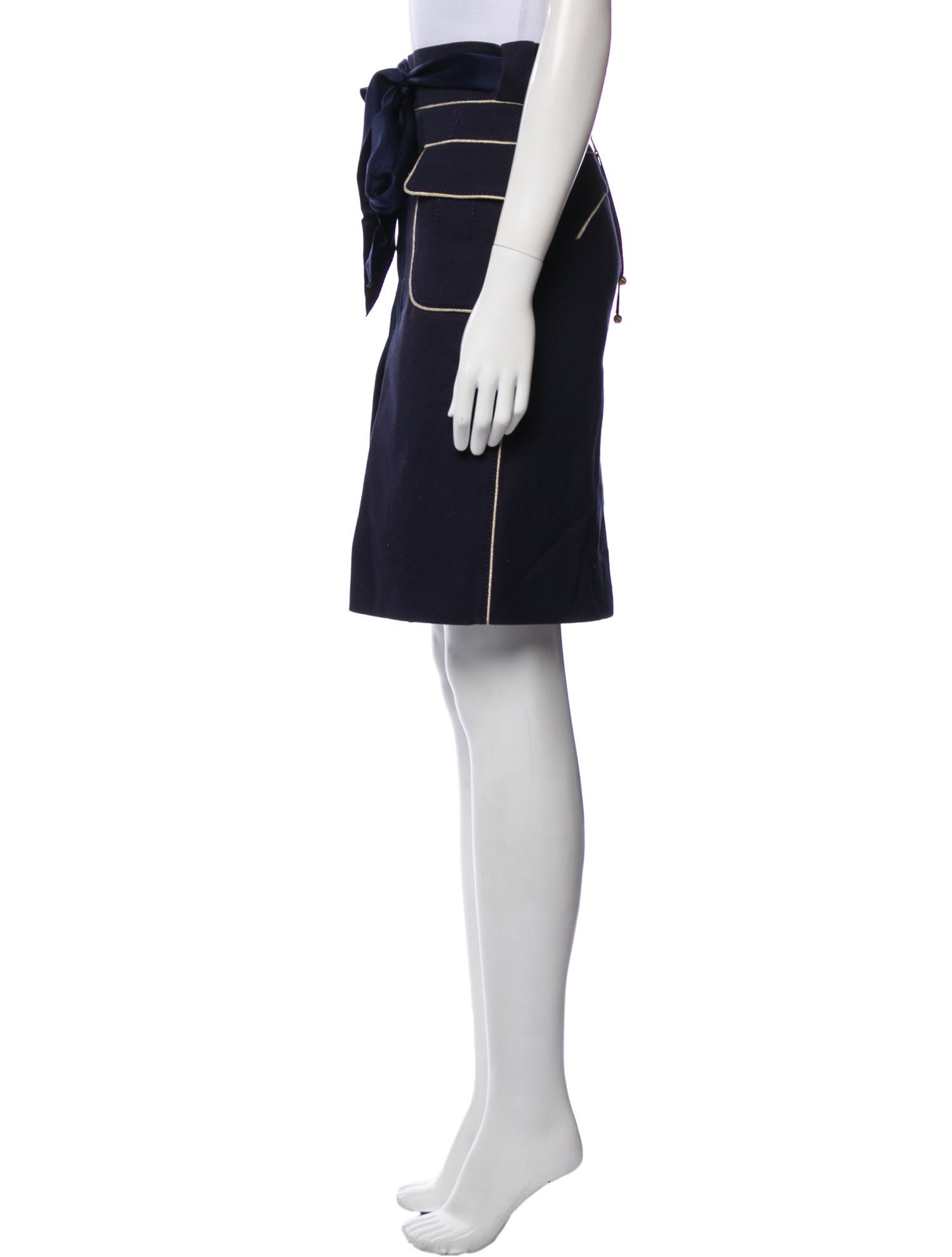 Louis Vuitton Late 1990's - Early 2000's Knee-Length Skirt