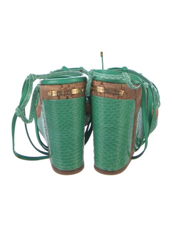 Louis Vuitton Snakeskin Sandals