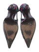 Louis Vuitton Satin Printed Pumps