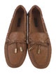 Louis Vuitton Monogram Pattern Leather Moccasins