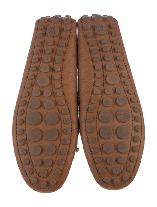 Louis Vuitton Monogram Pattern Leather Moccasins