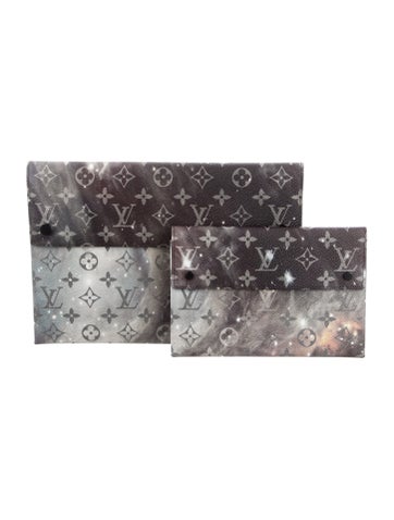 Louis Vuitton Portfolios & Pouches LV Monogram Galaxy Pochette Set