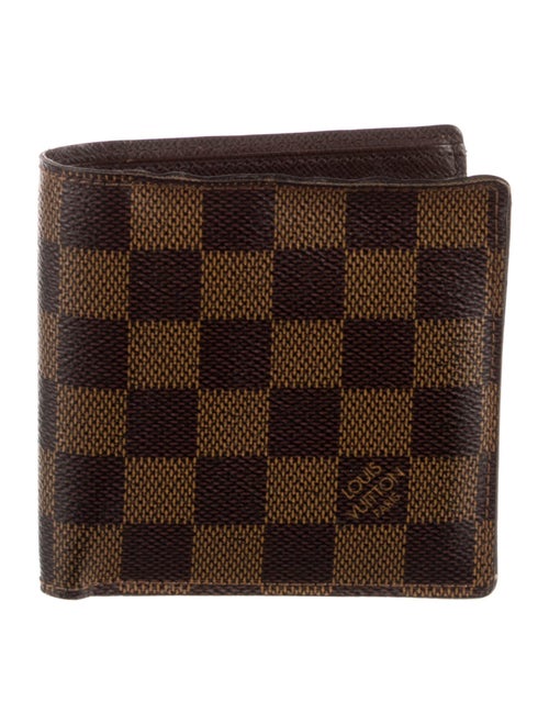 Louis Vuitton 2016 Damier Ebene Pattern Marco Wallet