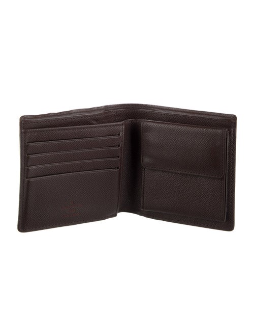 Louis Vuitton 2016 Damier Ebene Pattern Marco Wallet