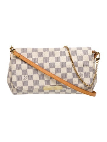 Louis Vuitton Crossbody Bags Damier Azur Favorite PM