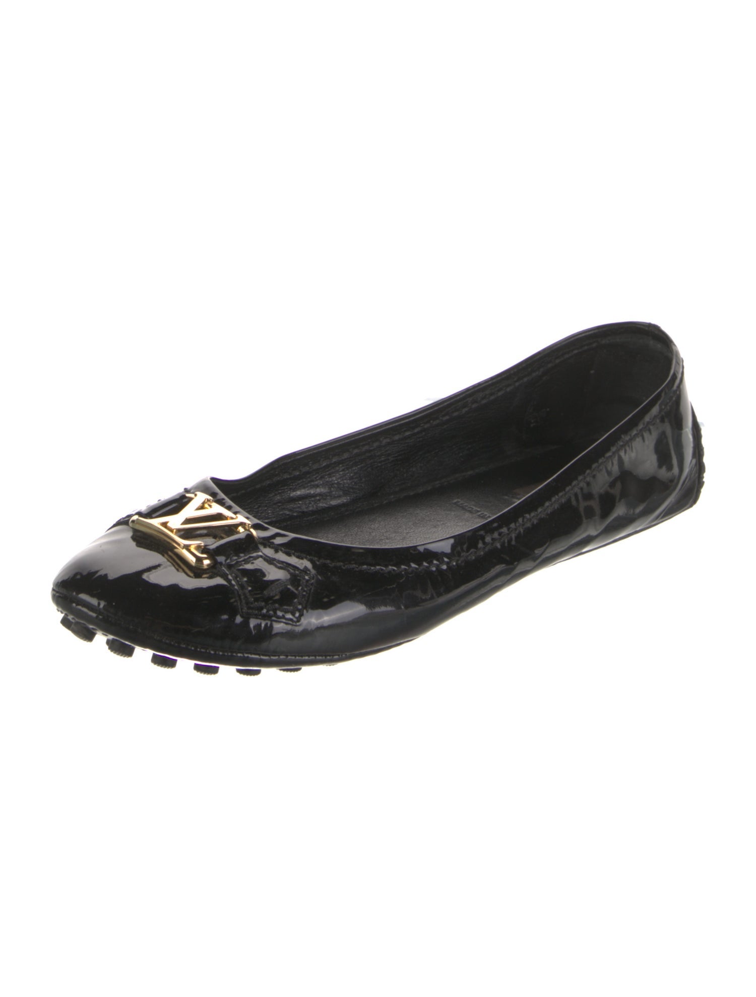 Louis Vuitton Patent Leather Ballet Flats