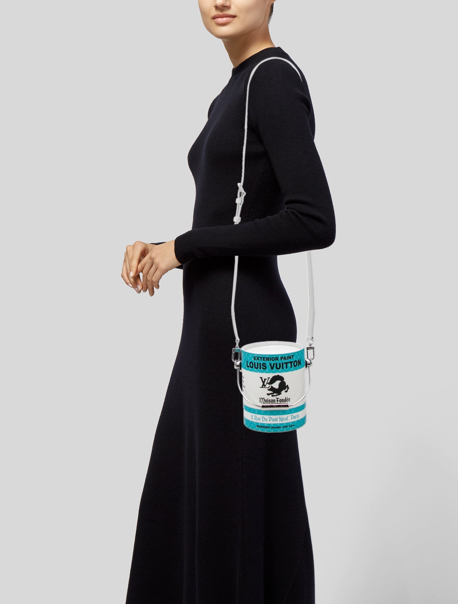 Louis Vuitton Coated Canvas Paint Can Bag 2022