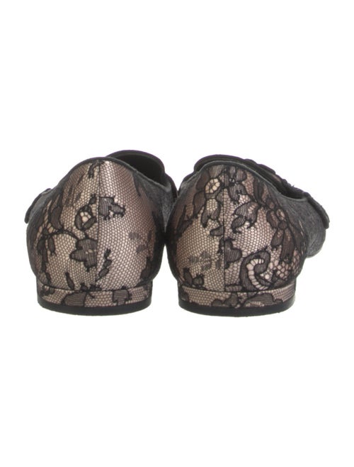 Louis Vuitton Lace Lace Pattern Loafers