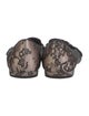 Louis Vuitton Lace Lace Pattern Loafers