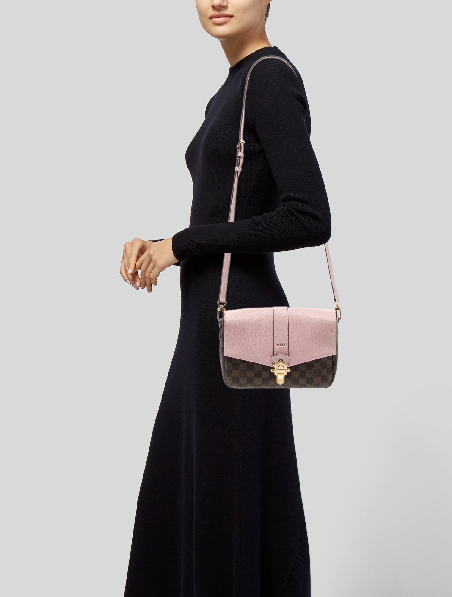 Louis Vuitton Damier Ebene Clapton Magnolia