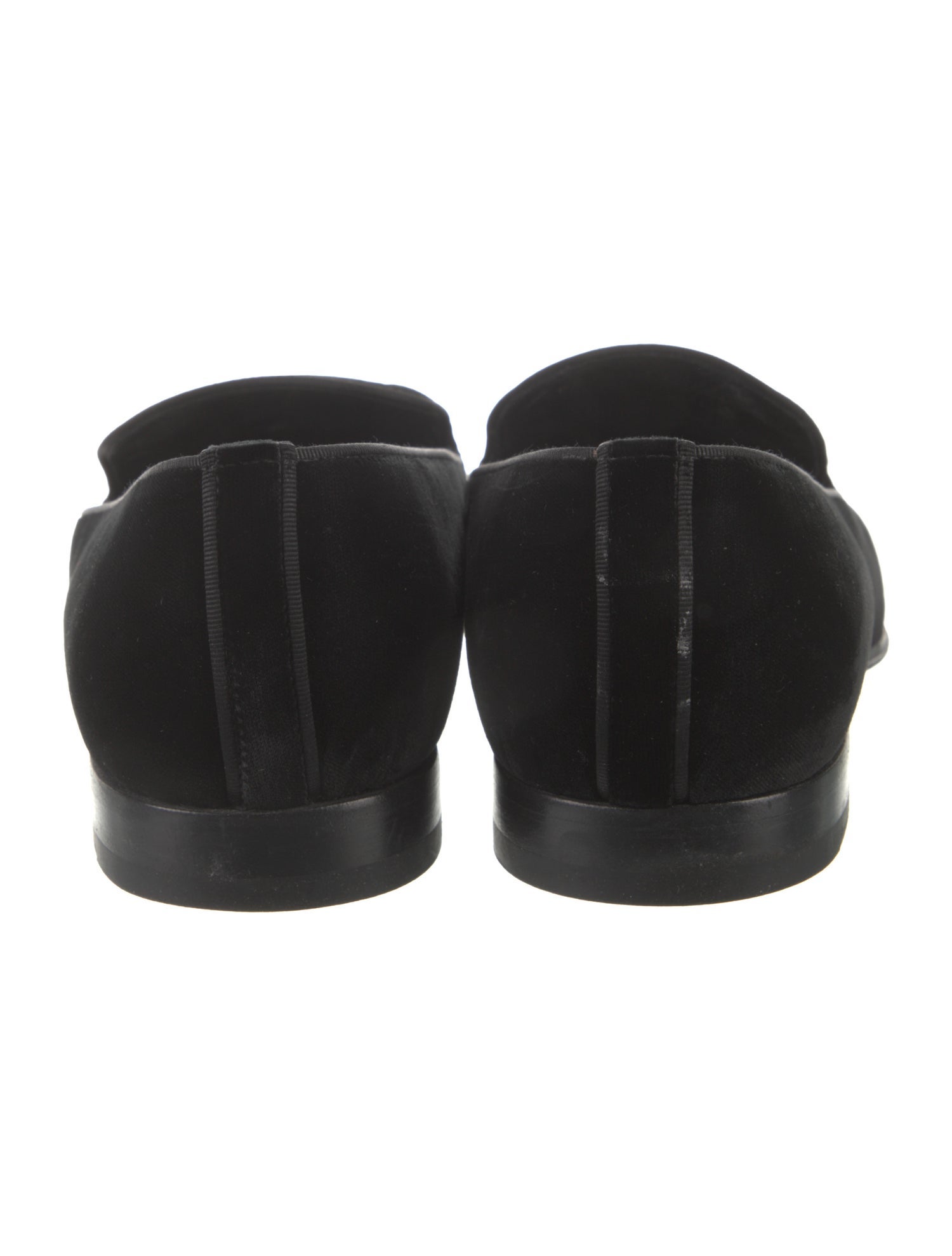 Louis Vuitton Velvet Embroidered Accent Slippers