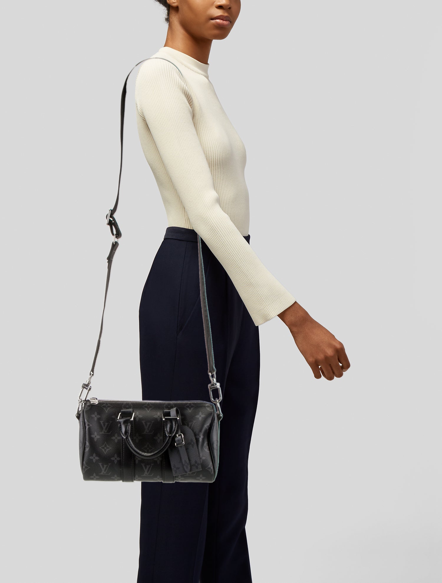 Louis Vuitton Keepall Bandoulière 25 Monogram Eclipse