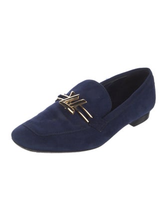 Louis Vuitton Suede Loafers