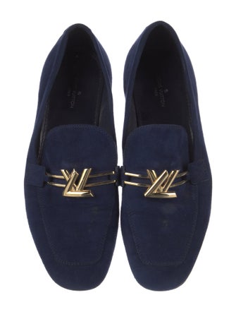 Louis Vuitton Suede Loafers