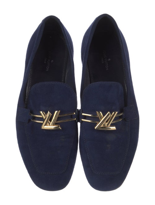 Louis Vuitton Suede Loafers