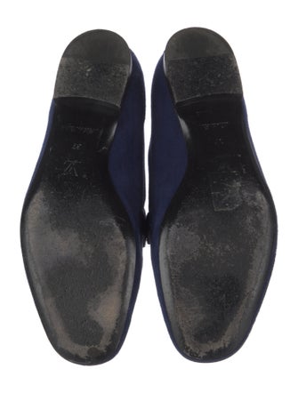 Louis Vuitton Suede Loafers