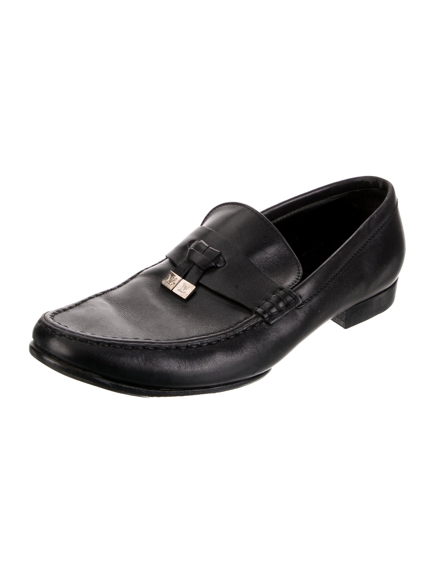 Louis Vuitton Leather Dress Loafers
