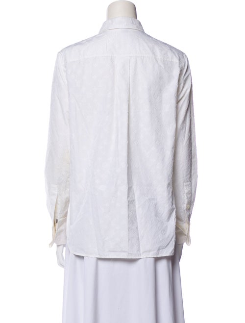 Louis Vuitton 2018 Long Sleeve Button-Up Top