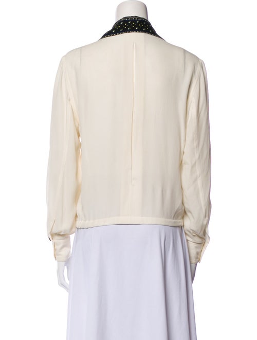 Louis Vuitton 2017 Silk Button-Up Top