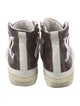 Louis Vuitton LV Monogram Embroidered Accent Sneakers