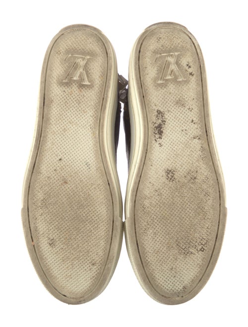 Louis Vuitton LV Monogram Embroidered Accent Sneakers