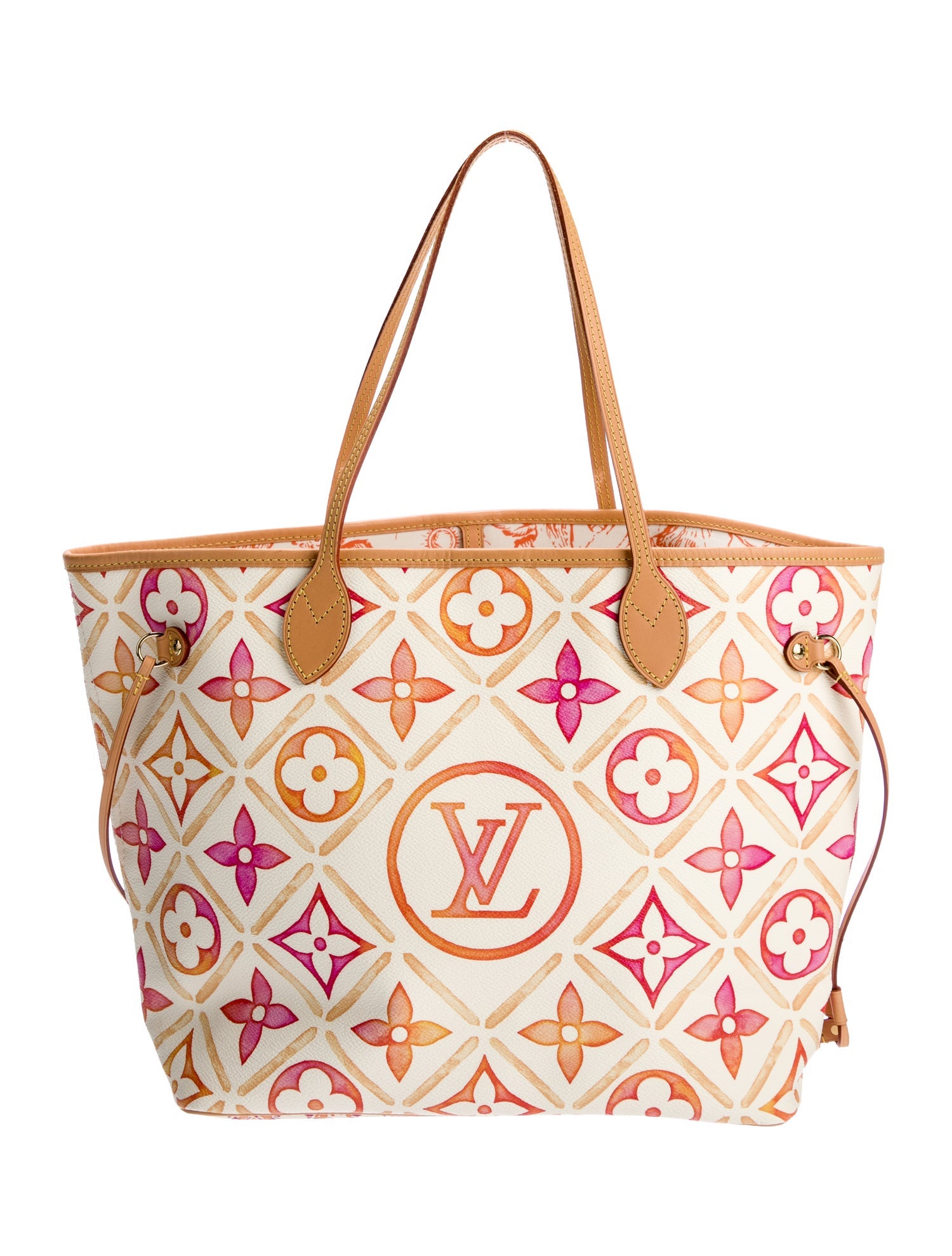 Louis Vuitton Monogram Giant Tiles Neverfull MM 2024