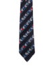 Louis Vuitton patterned silk tie
