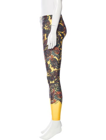 Louis Vuitton Printed Stretch Leggings - Clothing - LOU110341 | The RealReal