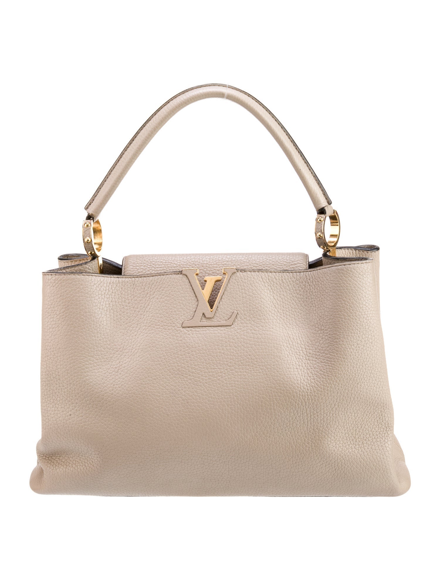 Louis Vuitton Taurillon Leather Capucines MM