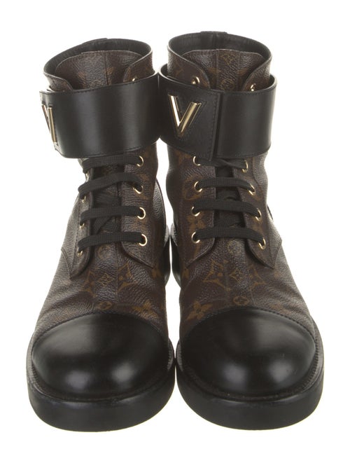 Louis Vuitton LV Monogram Combat Boots