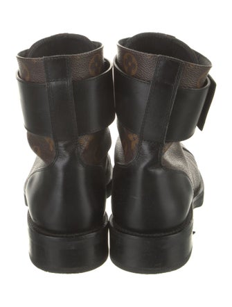 Louis Vuitton LV Monogram Combat Boots