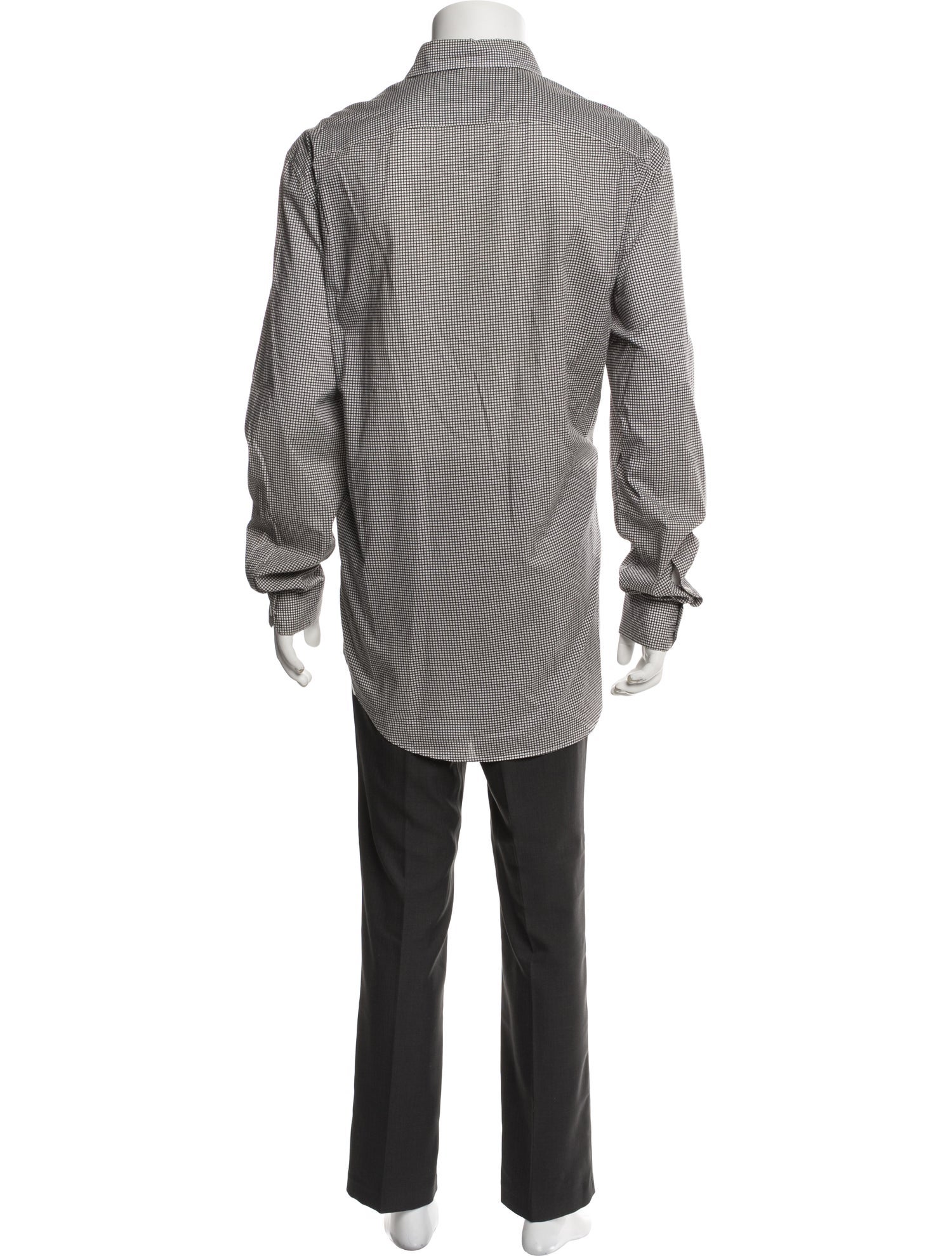 Louis Vuitton 2017 Plaid Print Shirt