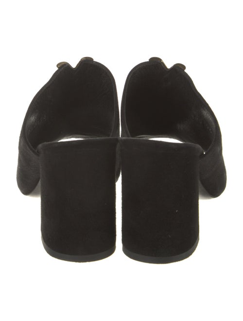 Louis Vuitton Signature Logo Suede Slides