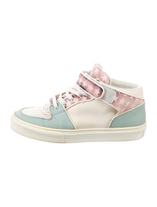 Louis Vuitton Canvas Colorblock Pattern Sneakers