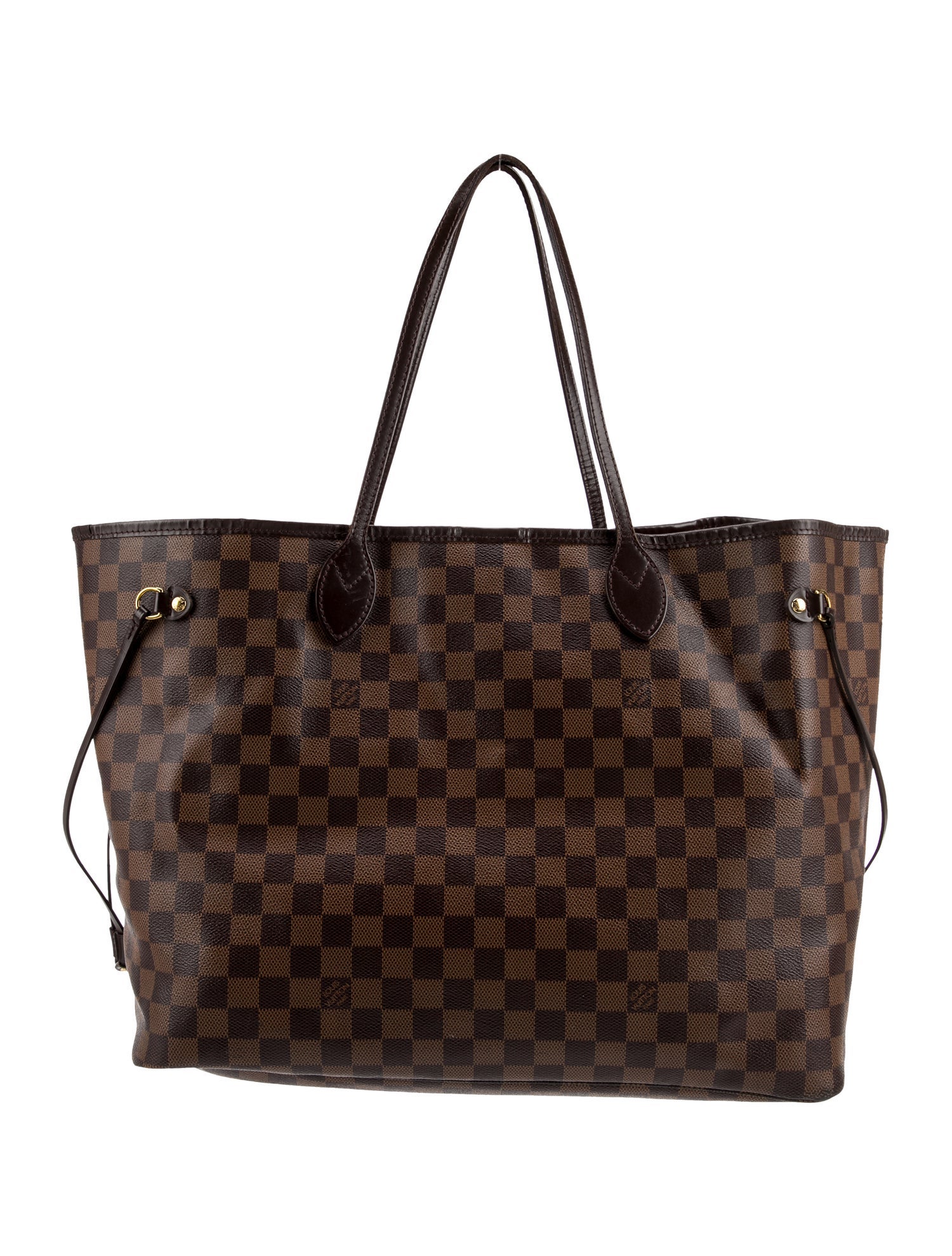 Louis Vuitton Damier Ebene Neverfull w/Pouch GM