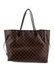 Louis Vuitton Damier Ebene Neverfull w/Pouch GM