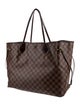 Louis Vuitton Damier Ebene Neverfull w/Pouch GM