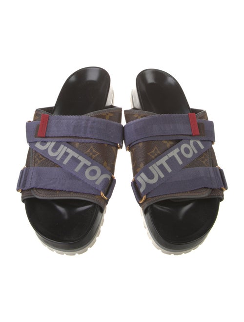 Louis Vuitton Graphic Print Slides