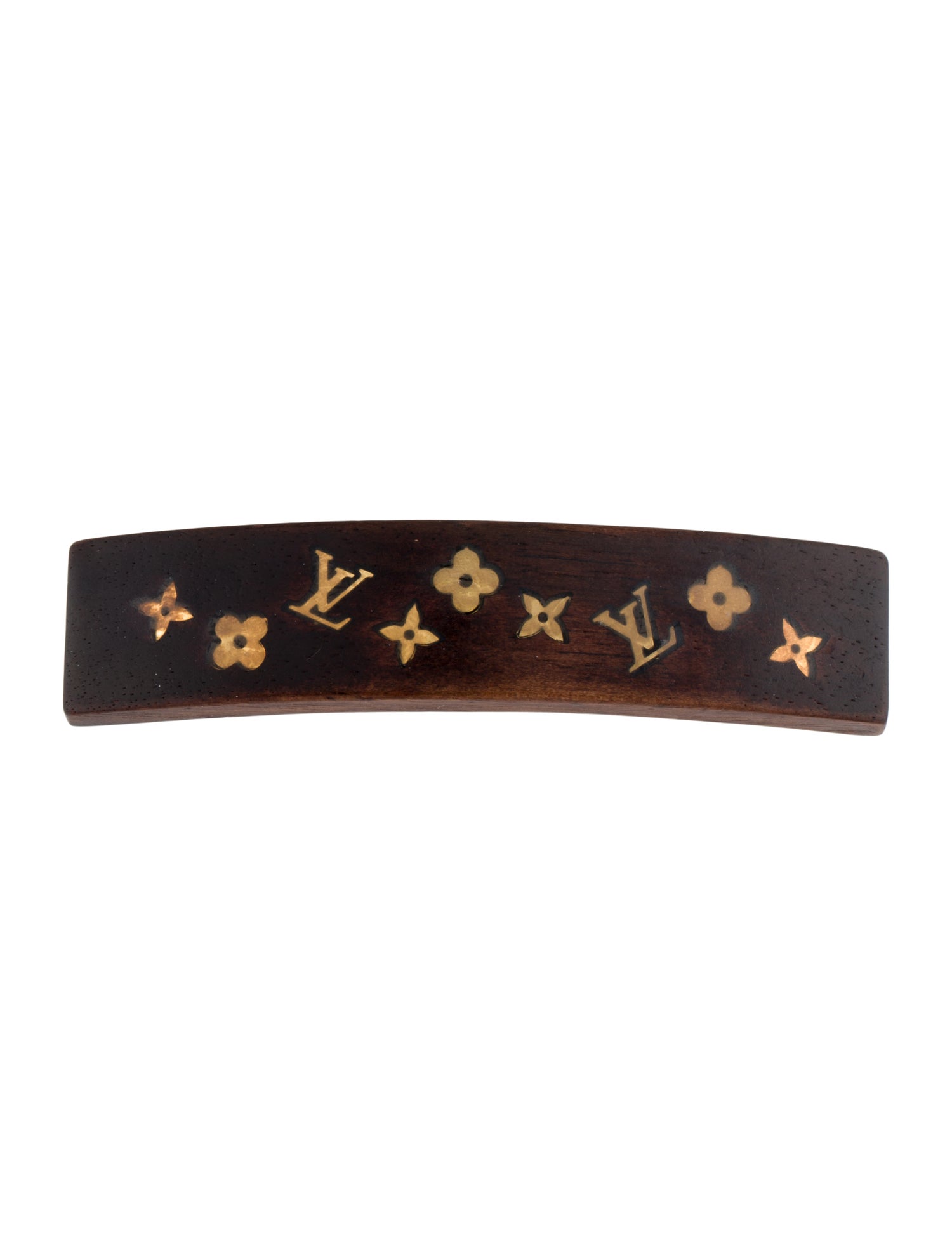 Louis Vuitton Monogram Wood Sylvania Barrette